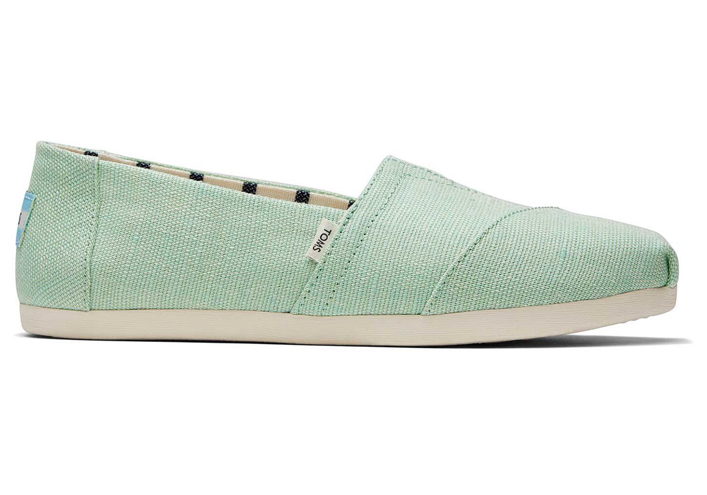 Toms Alpargata Heritage Canvas Espadrille Mint - Womens - 18652-JVKL